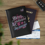 NXTBIAS Global Goodbye passport cover with passport and travel documents