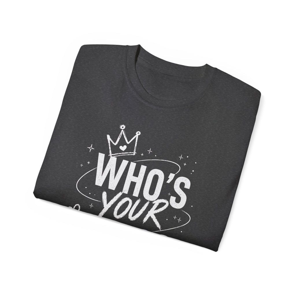 Who’s Your Bias T-shirt | K-pop Fan Shirt, Typography Crown Design