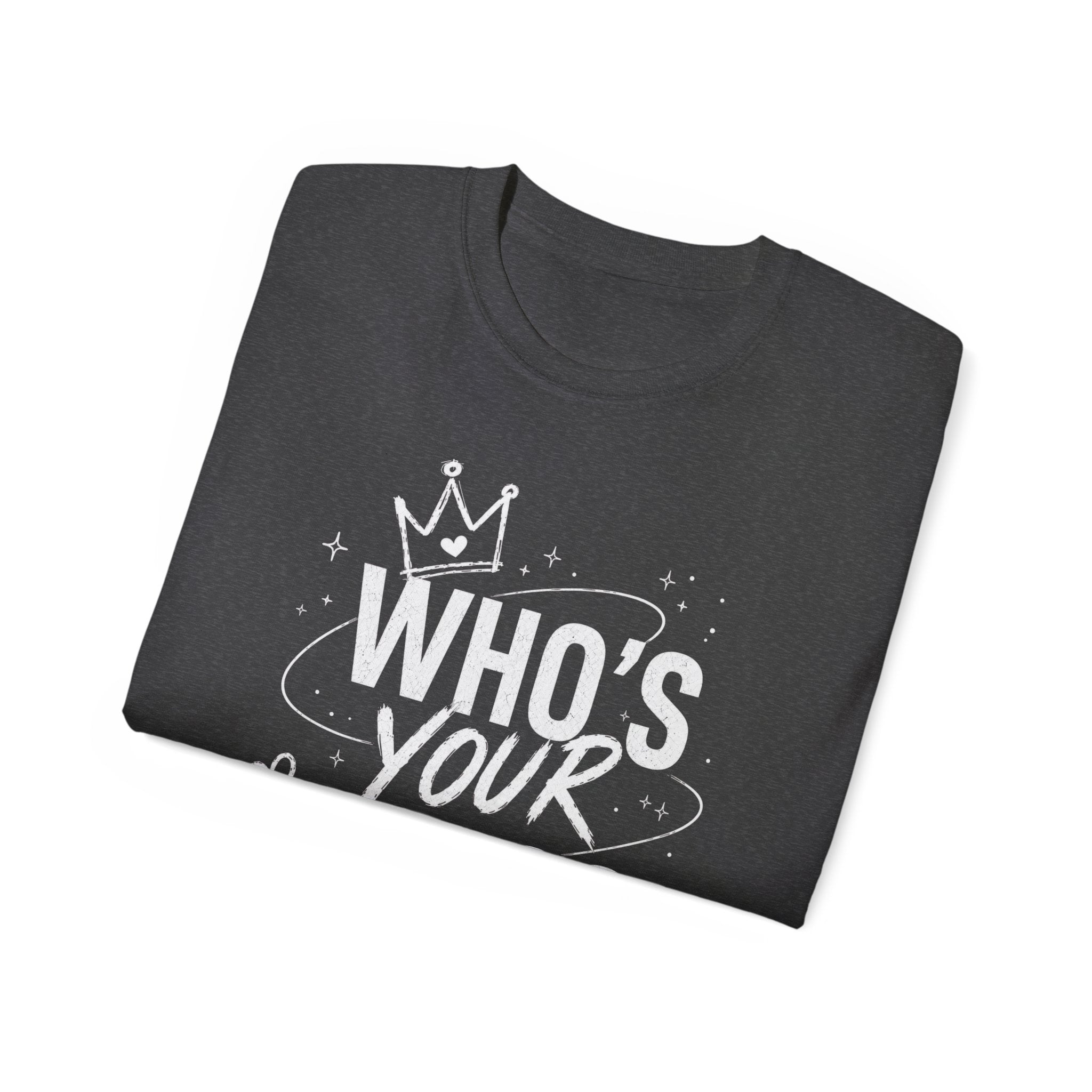 Who’s Your Bias T-shirt | K-pop Fan Shirt, Typography Crown Design
