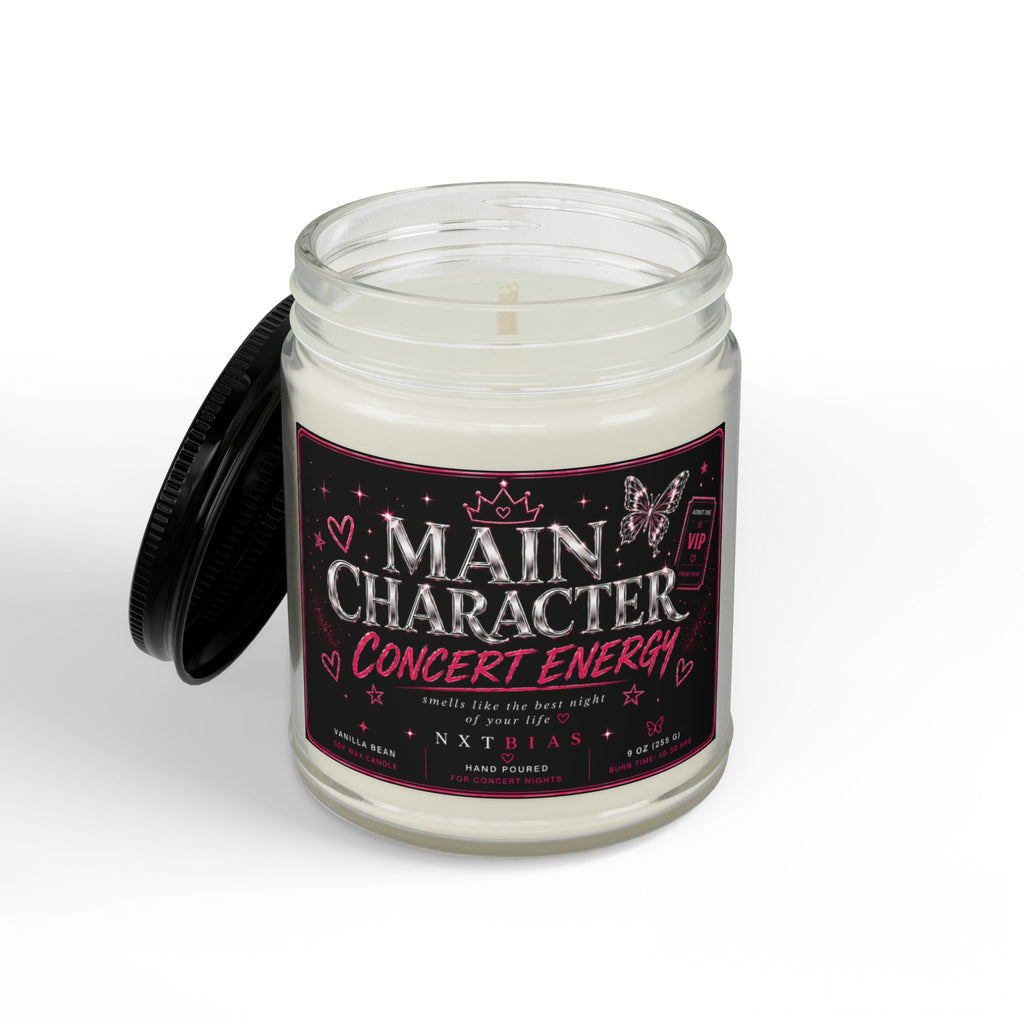 Main Character Concert Energy Vanilla Bean Soy Candle | 9 oz