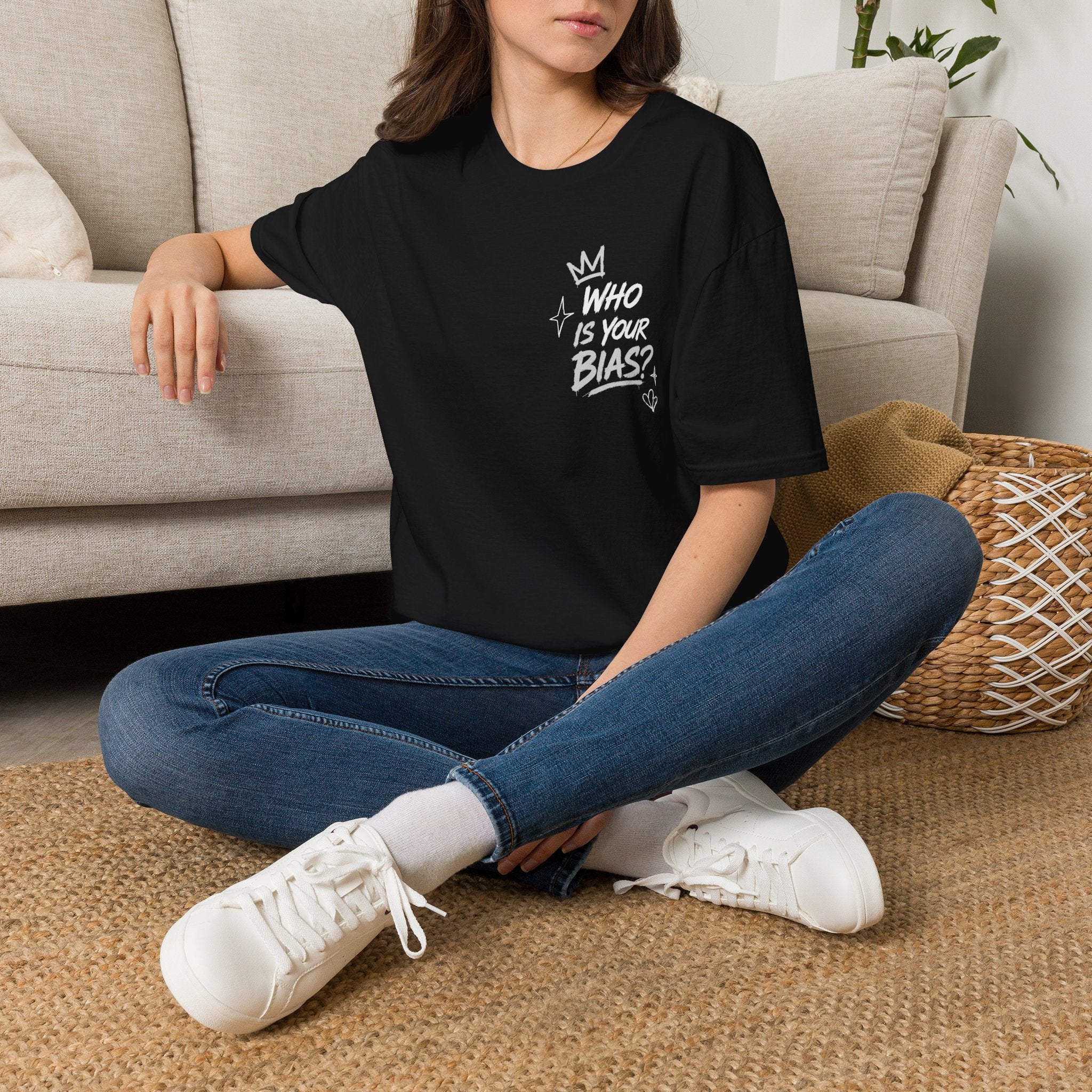 Personalized "Is My Bias" Shirt | Custom Name K-Pop Concert Tee | Unisex Graphic Fan T-Shirt