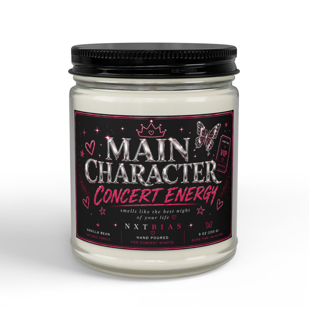 Main Character Concert Energy Vanilla Bean Soy Candle | 9 oz