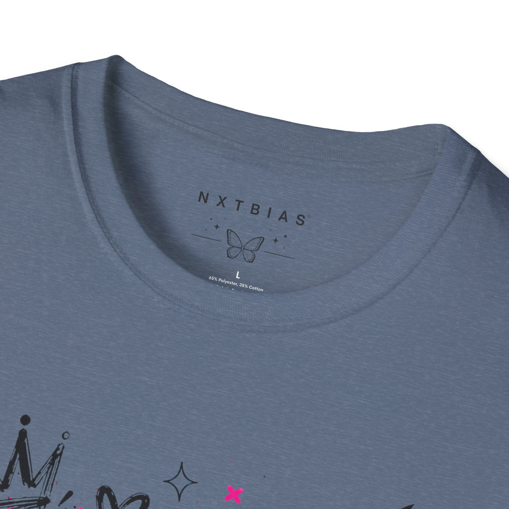 Graffiti Heart Crown Butterfly T-Shirt | Street Art K-Pop Inspired