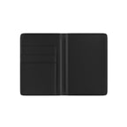 Interior of All Around the World passport cover with card slots and pockets
