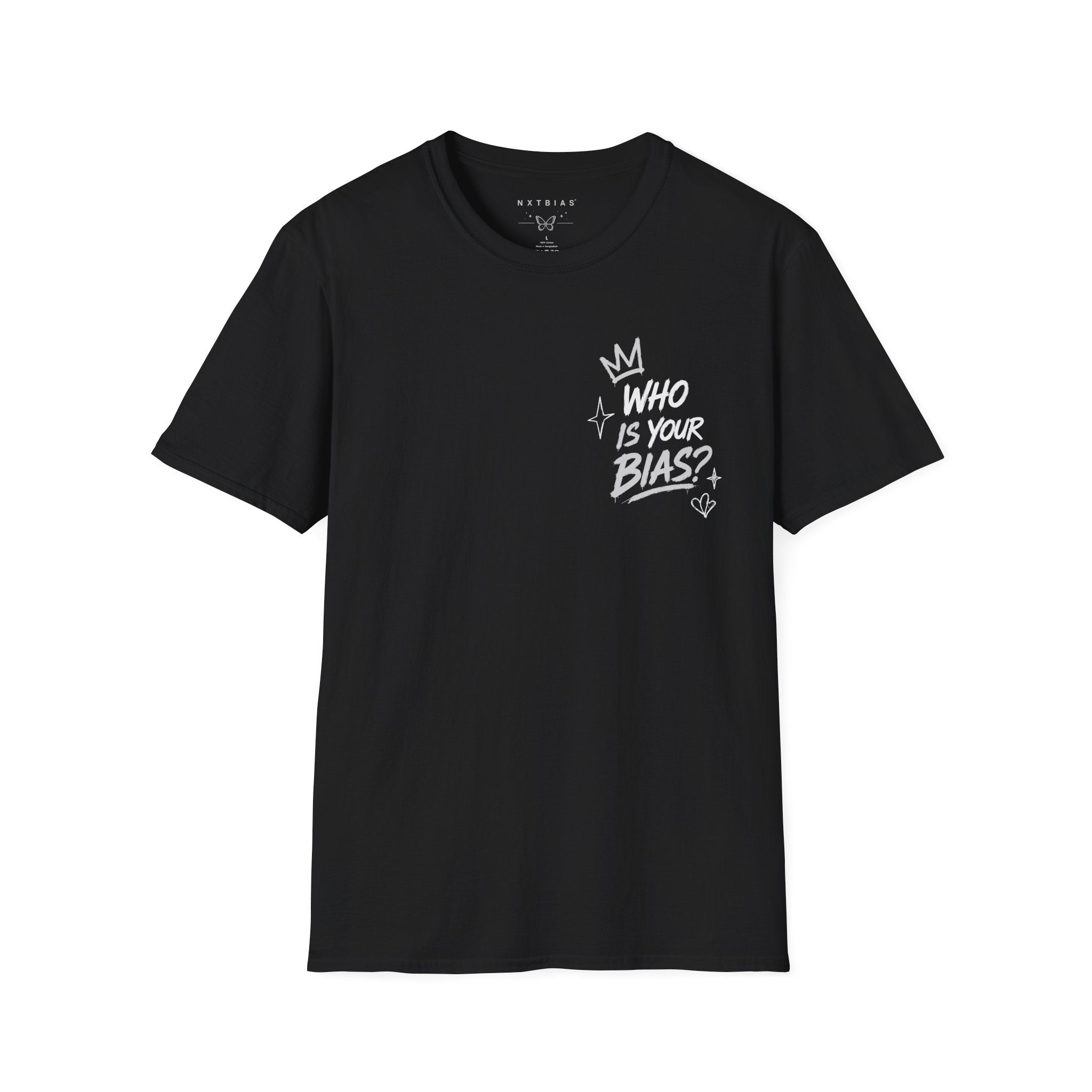 Personalized "Is My Bias" Shirt | Custom Name K-Pop Concert Tee | Unisex Graphic Fan T-Shirt