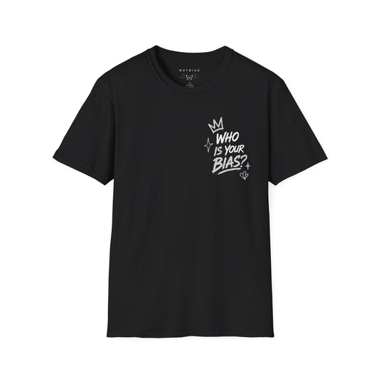Personalized "Is My Bias" Shirt | Custom Name K-Pop Concert Tee | Unisex Graphic Fan T-Shirt