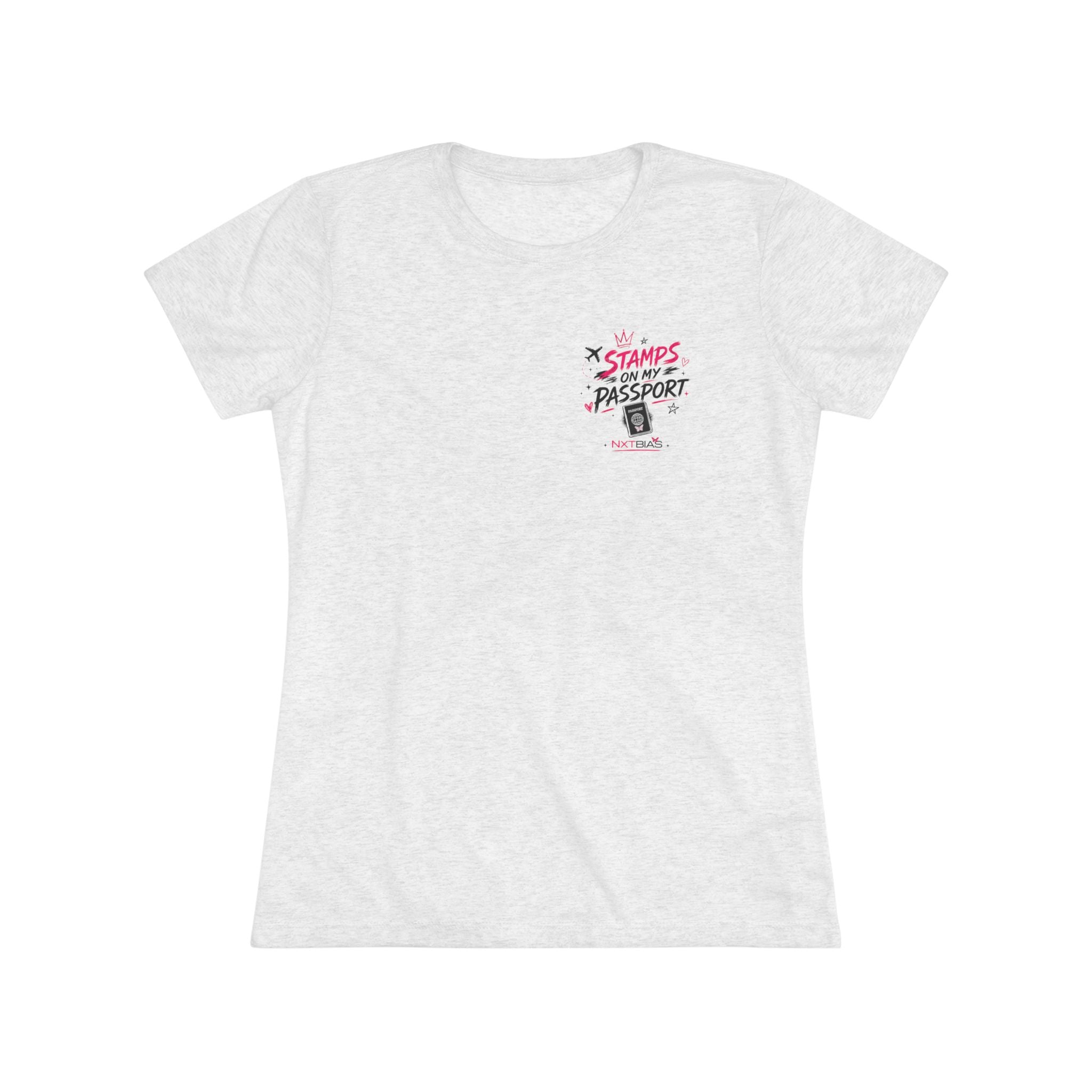 Stamps on My Passport Graphic T-Shirt | Travel Shirt | Airport Outfit | Vacation Tee | Wanderlust Travel Shirt | NXTBIAS