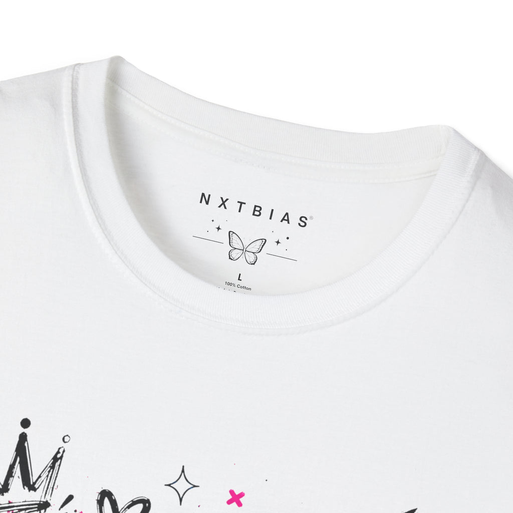 Graffiti Heart Crown Butterfly T-Shirt | Street Art K-Pop Inspired