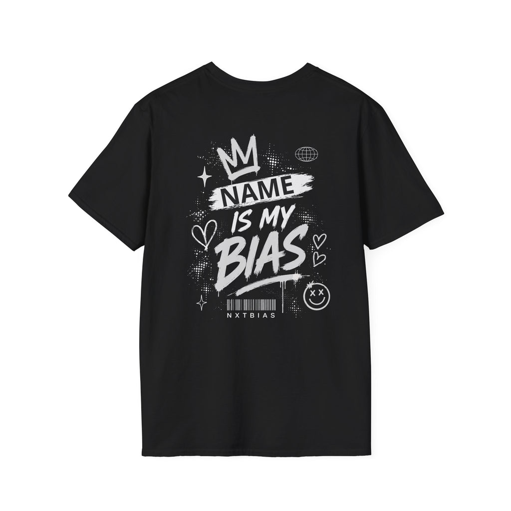 Personalized "Is My Bias" Shirt | Custom Name K-Pop Concert Tee | Unisex Graphic Fan T-Shirt