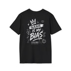 Personalized "Is My Bias" Shirt | Custom Name K-Pop Concert Tee | Unisex Graphic Fan T-Shirt