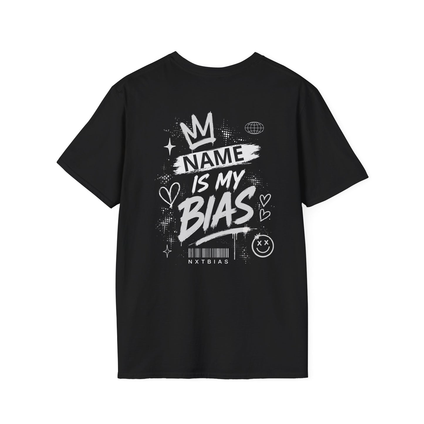 Personalized "Is My Bias" Shirt | Custom Name K-Pop Concert Tee | Unisex Graphic Fan T-Shirt
