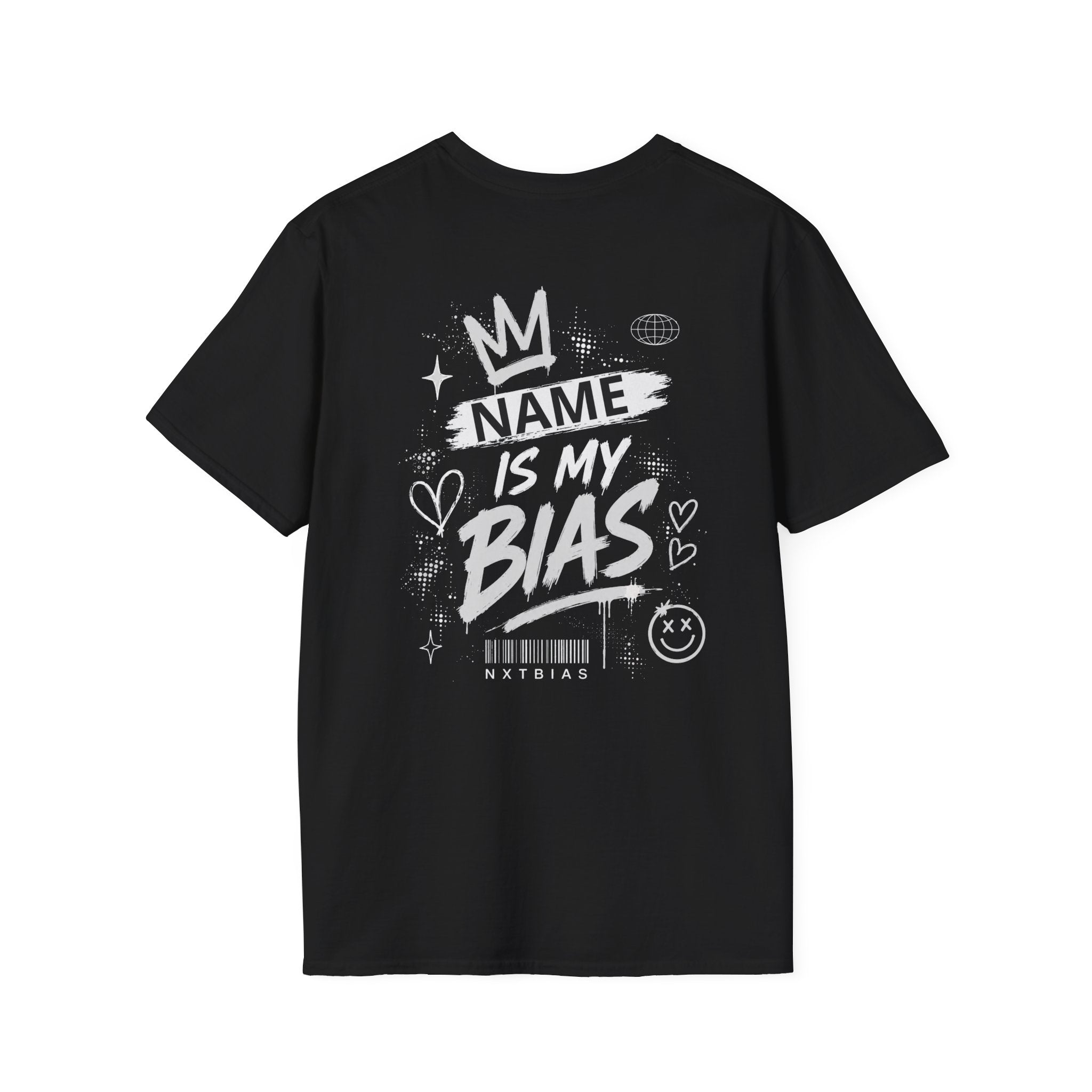 Personalized "Is My Bias" Shirt | Custom Name K-Pop Concert Tee | Unisex Graphic Fan T-Shirt