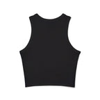 Shop. Stan. Repeat. Cropped Racer Tank | Women's Graphic Crop Top | Concert Outfit | Fan Style Tank | Trendy Summer Top | NXTBIAS