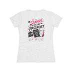 Stamps on My Passport Graphic T-Shirt | Travel Shirt | Airport Outfit | Vacation Tee | Wanderlust Travel Shirt | NXTBIAS