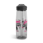 Stamps on My Passport Water Bottle