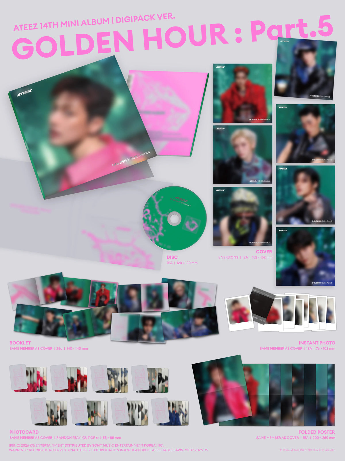 ATEEZ – GOLDEN HOUR : Part.5 | Nov. 7 Pop-Up Pickup