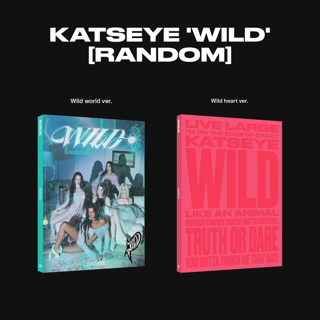 KATSEYE WILD Standard Version random album Wild World or Wild Heart