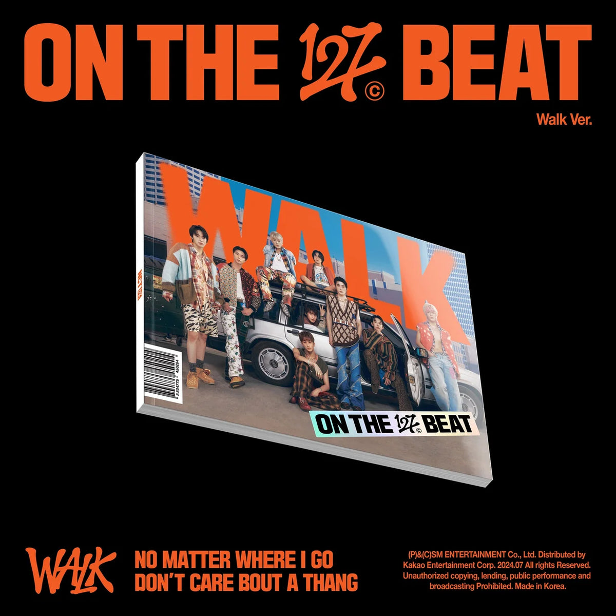 NCT 127 WALK Walk Version K-pop album