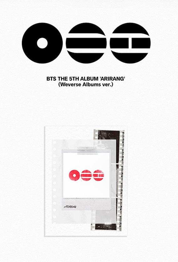 BTS ARIRANG 5th album Weverse Albums version
