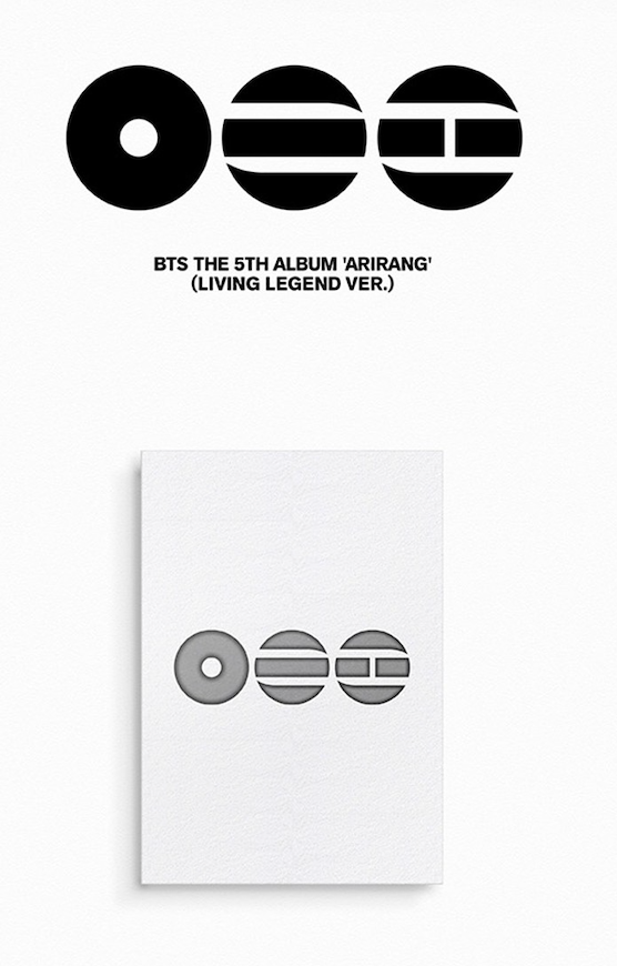 BTS ARIRANG 5th album Living Legend version