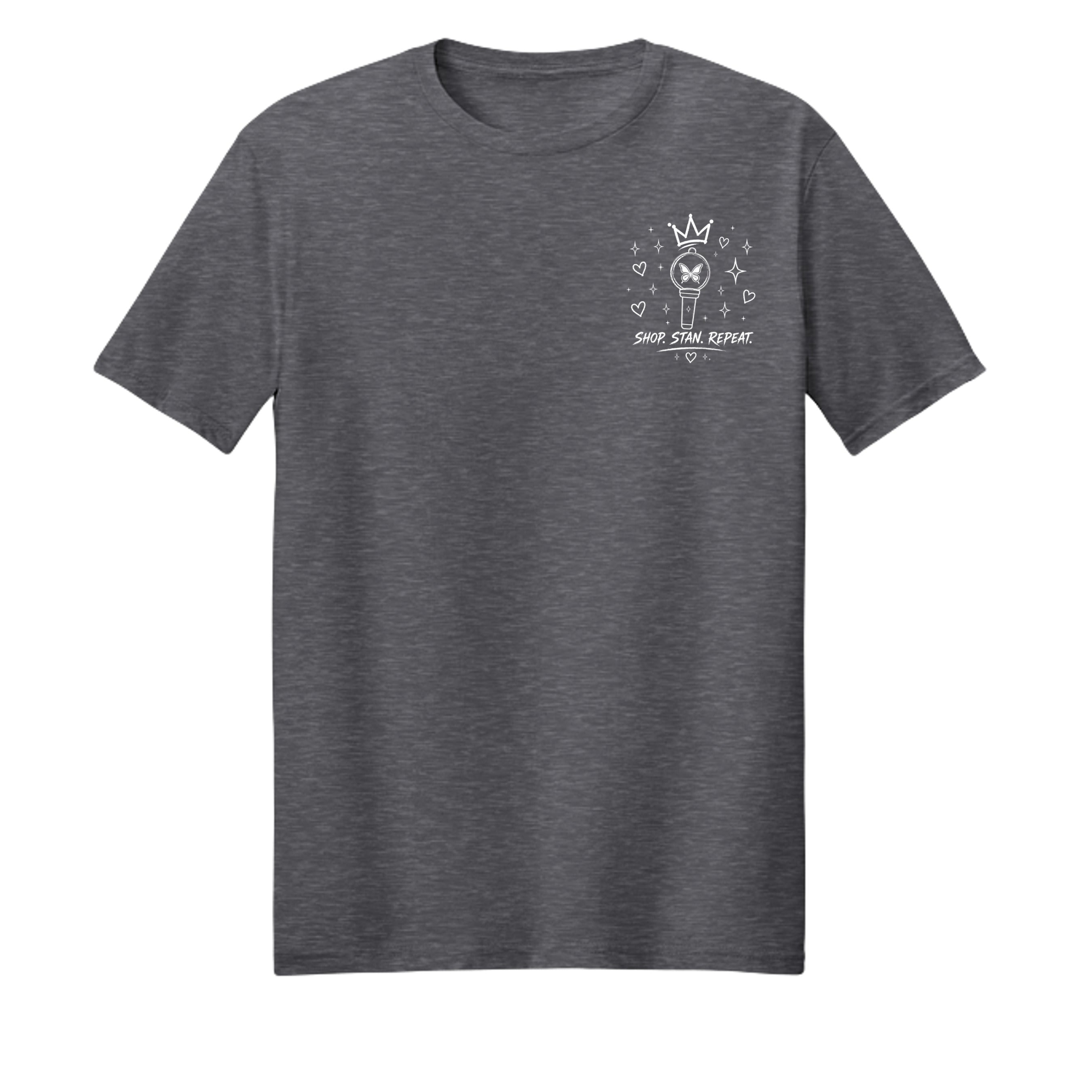 Heather Dark Grey - 3000 - FRONT